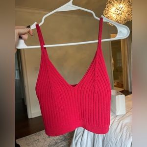 Newbury Kustom Red Sweater Tank